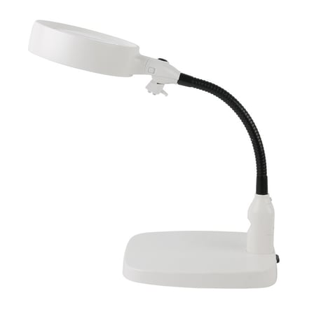 Özel Seri -Masaüstü 10X Led Işıklı Büyüteç 7765 Tamirat İnceleme Atölye
