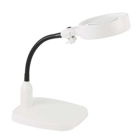 Özel Seri -Masaüstü 10X Led Işıklı Büyüteç 7765 Tamirat İnceleme Atölye