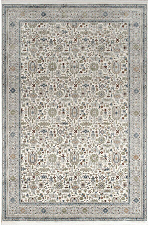 Pierre Cardin Galenda JH02A Krem Multi Viskon Akrilik Yumuşak Dokulu Klasik Etnik Halı