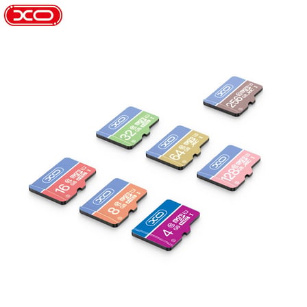 Delux Serisi Mini Bellek Video Belleği Multimedya XO 16GB Class 10 Micro SD Hafıza Kartı