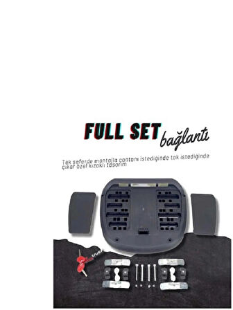 WOGEN 52 LT. MOTORSİKLET ARKA ÇANTA ** BASIC **