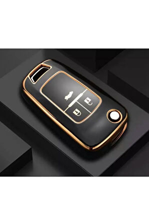 Chevrolet Cruze Ve Opel Astra Insignia Corsa 3 Tuş Anahtar Koruma Kılıf 2.resime Bakınız