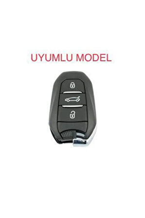 2 Adet Opel Grandland X Uyumlu Silikon Anahtar Koruma Kılıfı Mavi Ve Siyah Renk