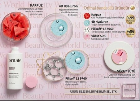 Ornate Tüy Azaltıcı ve Geciktirici Bakım Sütü 30 ml | Batık Tüy Karşıtı | Nemlendirici Cilt Bakımı | Yüz ve Vücut İçin