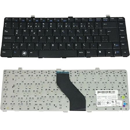 Dell Vostro V13, V130 Uyumlu Klavye Tuş Takımı Tuş Seti Siyah Türkçe