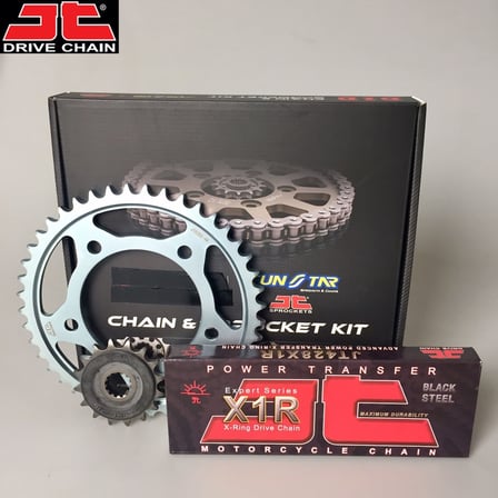ZİNCİR DİŞLİ SETİ KTM SX (85 cc)  (2004-2017) / KTM / SX / 85cc / ZİNCİR: JT-428X1R (ÇELİK)-124 / ÖN-ARKA DİŞLİ: JT (14T-46T) / 2004-2005-2006-2007-2008-2009-2010-2011-2012-2013-2014-2015-2016-2017