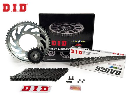 ZİNCİR DİŞLİ SETİ BMW F 650 GS / DAKAR (650 cc)  (1999-2007) / BMW / F 650 GS / DAKAR / 650cc / ZİNCİR: DID-520 ORING-112 / ÖN-ARKA DİŞLİ: JT (16T-47T) / 1999-2000-2001-2002-2003-2004-2005-2006-2007