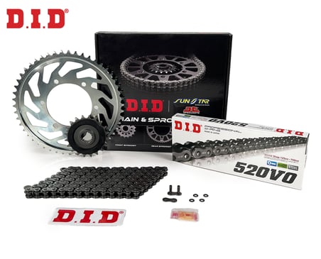 ZİNCİR DİŞLİ SETİ BAJAJ DOMINAR (400 cc)  (2013-2023) / BAJAJ / DOMINAR / 400cc / ZİNCİR: DID-520 ORING-120 / ÖN-ARKA DİŞLİ: JT (15T-45T) / 2013-2014-2015-2016-2017-2018-2019-2020-2021-2022-2023-2024-2025