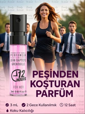Jean Bapiste Grenouille "The Fourth Note" - Yüksek Doz Feromonlu Kadın Parfümü (3ml)