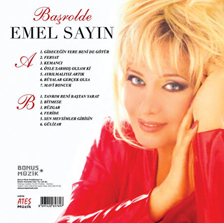 Emel Sayın Başrolde - Plak