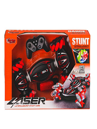 kumandalı Bilekten Kontrol Işıklı Müzikli Stunt Araba