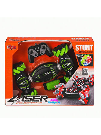 kumandalı Bilekten Kontrol Işıklı Müzikli Stunt Araba