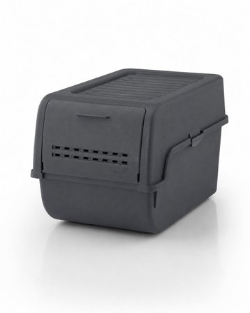 Mini Patates Soğan Sepeti Antrasit 8 L - BPA Free Havalandırmalı Sebzelik