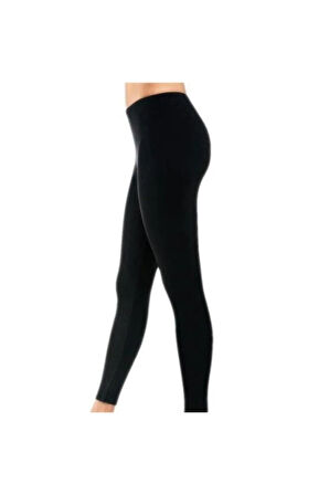Kadın Siyah 2'li Paket 102 Termal Tayt Içlik Kışlık Termal Tayt