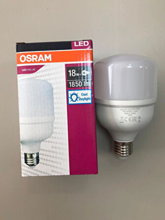 2 ADET OSRAM LED LAMBA 18W=96W  1850 LÜMEN BEYAZ