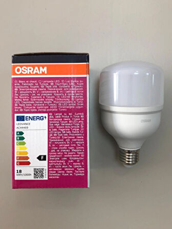2 ADET OSRAM LED LAMBA 18W=96W  1850 LÜMEN BEYAZ