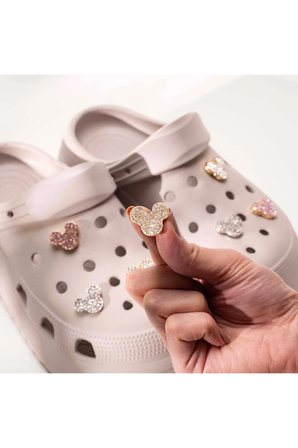 Mickey Mouse Jibbitz, Terlik Charm, Taşlı Mickey Mouse,tekli Satılmaktadır.gold