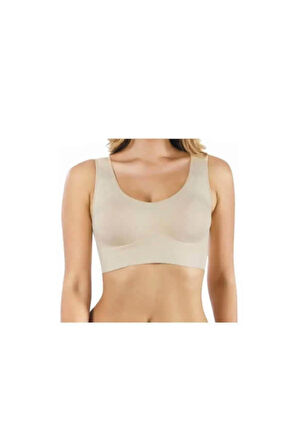 Kadın Ten Pedli Büstiyer Korse