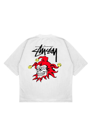 Unisex Oversize HOKKABAZ Baskılı T-shirt