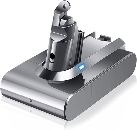 Dyson V6 Slim ile uyumlu süpürge bataryası 3000 mah