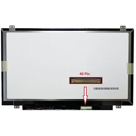 LP140WH2-TLA3 14 inç 1366x768 40 Pin Notebook Laptop LCD LED Ekran
