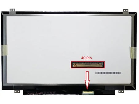 N140BGE-L41 REV.C1 14 inç 1366x768 40 Pin Notebook Laptop LCD LED Ekran