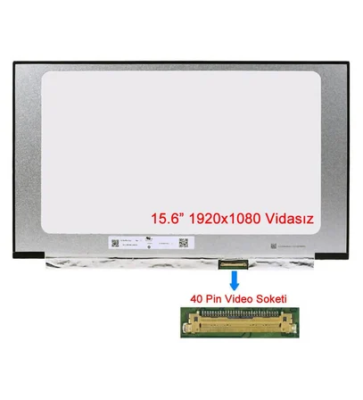 HP N13295-001 15.6 inç 1920x1080 40 Pin IPS 144Hz Notebook Laptop LCD LED Ekran