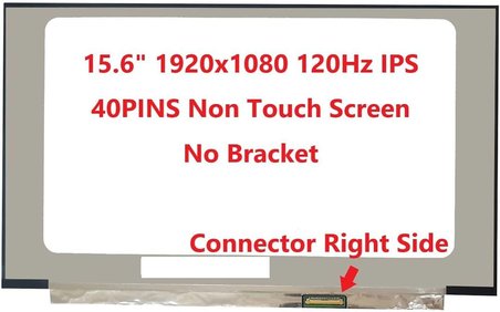 Lenovo IdeaPad Gaming 3 15IMH05 81Y400D8TX 15.6 inç 40 Pin Notebook Laptop LCD LED Ekran