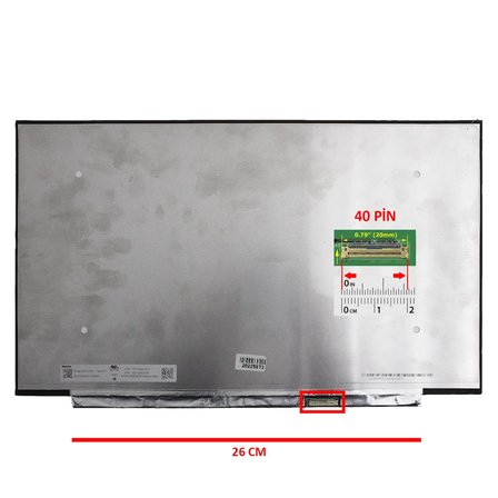 HP Pavilion 15-CW1001NA 15.6 inç 1920x1080 40 Pin Dokunmatik Notebook Laptop LCD LED Ekran