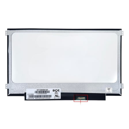 B116XTN01.0 HW5A 11.6 inç 1366x768 30 Pin Notebook LCD LED Ekran Paneli
