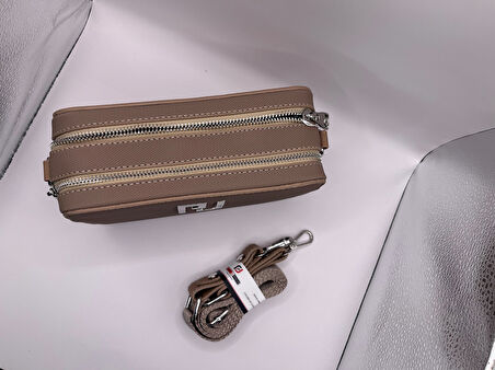 Just Polo JP6016  Kadın 2 Askılı 2 Bölmeli Mini Omuz Ve El Çantası  21x13cm OZT6016