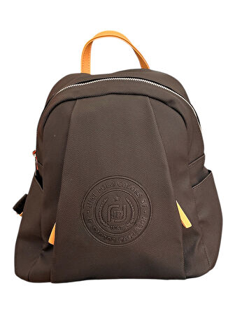 Just Polo JP6026  Kadın Günlük Fermuarlı  Çok  Bölmeli Orta Boy Sırt Çantası  OZT6026