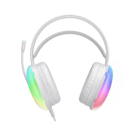 Özel Tasarım XO GE11 50 mm RGB Işıklı Mikrofonlu Kablolu Oyuncu Kulaklığı İletişim Aracı