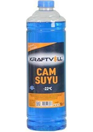 SİLECEK CAM SUYU 1LT. MAVİ -20 /KRAFTVOLL