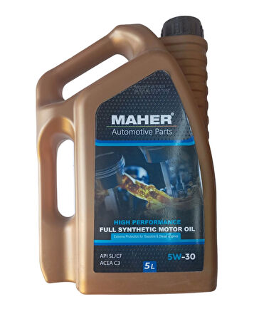 5W30 MOTOR YAĞI BENZİN-DİZEL MAHER 5LT.