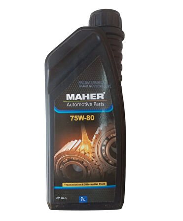 ŞANZIMAN VE DİŞLİ YAĞI 75W80 1LT. MAHER