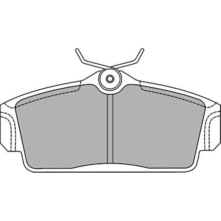 FREN BALATA NİSSAN PRİMERA P11 96-02 1.6/1.8/2.0/ALMERA 00-10/ÖN TAKIM /MGA55406