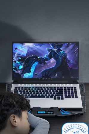 Premium Hobi Ev Sunum Laptop Soğutucu CF05 Siyah