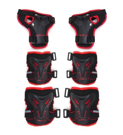 Özel Üretim Model Stil Ekipman Koruyucu Set Dct 81 Siyah - Kırmızı Large