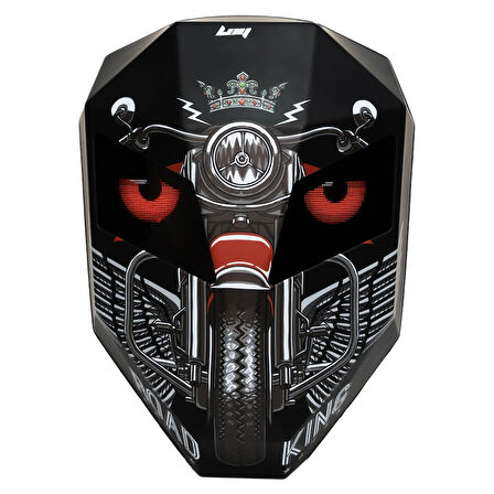 Led Gözlü Motorcu Çantası Road King
