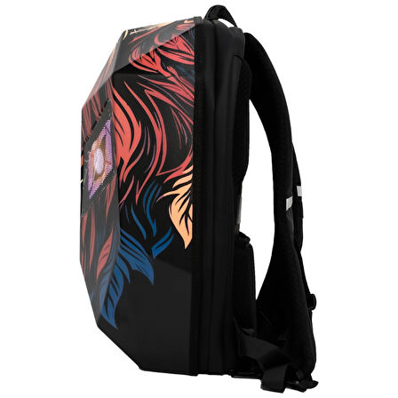 Led Gözlü Motorcu Çantası Aslan Figür