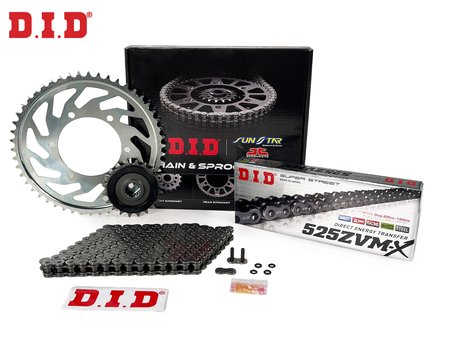 ZİNCİR DİŞLİ SETİ HONDA CRF L AFRICA TWIN ADV / DCT (1000 cc)  (2016-2019) / HONDA / CRF L AFRICA TWIN ADV / DCT / 1000cc / ZİNCİR: DID-525ZVM-X (Çelik)-124 / ÖN DİŞLİ: JT (16T)  / ARKA DİŞLİ: SUNSTAR (42T) / 2016-2017-2018-2019