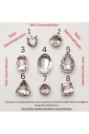 Jibbitz, Taş Jibbitz, Terlik Süsü