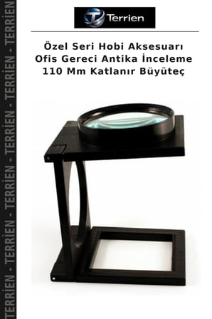 Özel Seri Hobi Aksesuarı Ofis Gereci Antika İnceleme 110 Mm Katlanır Büyüteç