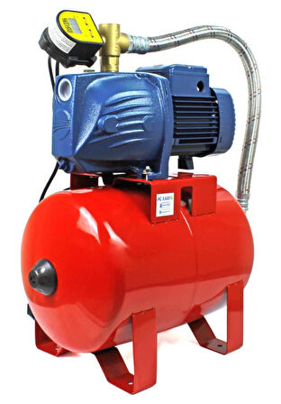Pedrollo JSWm 2CX Dijital Akıllı Paket Hidrofor 4 Kat 6 Daire 24 Litre Tanklı