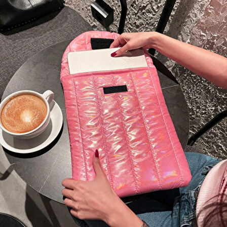 Jessy Puffer laptop kılıfı, Bilgisayar kılıfı Su itici, Koruyucu Pedli, 13’’/14’’, MacBook Air