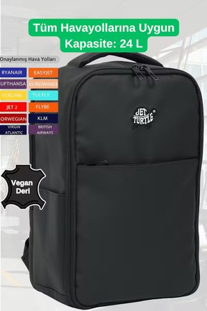 Seyahat Sırt Çantası 40cm 40x25x15 cm Pegasus, Wizz Air, Ryanair, El Valizi Koltuk Altı Valizi