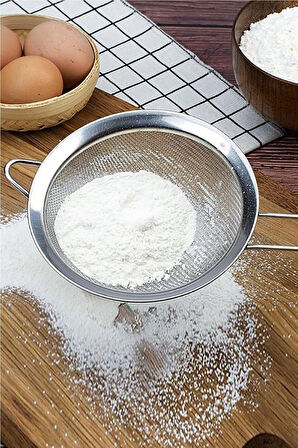 Un Süzgeci Sıvı Süzgeci Paslanmaz Çelik Süzgeç 8 cm