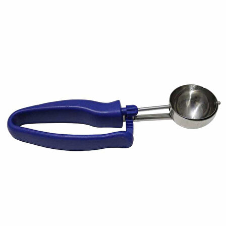 Dondurma Kaşığı Paslanmaz Çelik Servis Kaşığı Sunum Kaşığı 40 mm