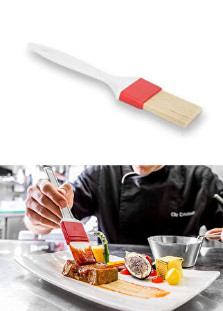 Yumurta Fırçası Mutfak Fırçası Sos Fırçası Hamur Fırçası Sentetik 20.5 cm